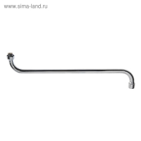 Излив для смесителя "Центр Сантехники", метрическая резьба М22x1.5, длина 410 мм, высота 65 мм, d=16, хром Излив для смесителя "Центр Сантехники", метрическая резьба М22x1.5, длина 410 мм, высота 65 мм, d=16, хром