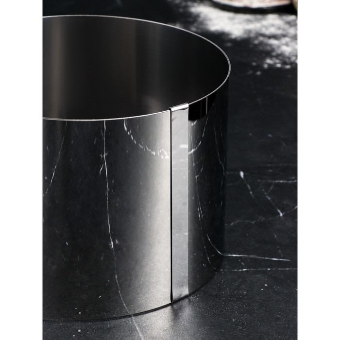 Форма для выпечки и выкладки с регулировкой размера &laquo;Круг&raquo;, h-12 см, d-16-30 см