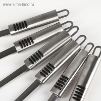 Набор кухонных принадлежностей Доляна &laquo;Фидель&raquo;, 6 предметов, на подставке