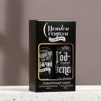 Подарочный набор косметики &laquo;Год сулит успех&raquo;, гель для душа и шампунь для волос, 2 х 100 мл, Новый Год