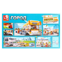 Конструктор «Троллейбус», 465 деталей Конструктор «Троллейбус», 465 деталей