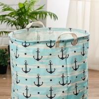 Корзина для игрушек &laquo;Якоря&raquo;, 40 &times; 40 &times; 50 см