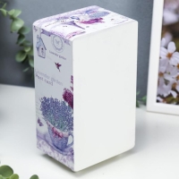 Шкатулка дерево комод "Эйфелева башня и лаванда" 19,5х11х8 см Шкатулка дерево комод "Эйфелева башня и лаванда" 19,5х11х8 см