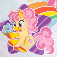 Постельное бельё "Этель" 1,5 сп., Радужные пони 143х215 см, 150х214 см, 50х70 см -1 шт., 100% хлопок, бязь, 125 г/м2 Постельное бельё "Этель" 1,5 сп., Радужные пони 143х215 см, 150х214 см, 50х70 см -1 шт., 100% хлопок, бязь, 125 г/м2