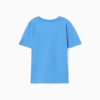 Футболка для мальчика, цвет голубой, рост 134 Футболка для мальчика, цвет голубой, рост 134
