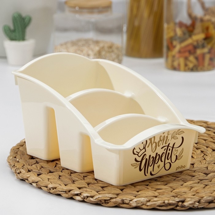 Бокс для специй «Порядок», 22×15×12 см, цвет МИКС Бокс для специй «Порядок», 22×15×12 см, цвет МИКС