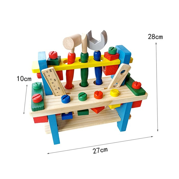 Игровой набор &laquo;Столярная мастерская&raquo; 28х10х28 см