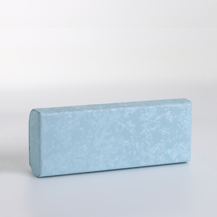 Футляр для очков на магните, длина 16 см, цвет голубой