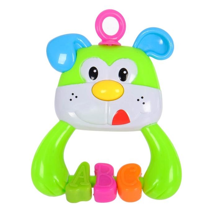 Погремушка &laquo;Собачка&raquo;, цвет МИКС, Крошка Я