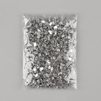 Нижний ограничитель для молнии, металлический, №3, 1000 ± 20 шт, цвет серебряный Нижний ограничитель для молнии, металлический, №3, 1000 ± 20 шт, цвет серебряный