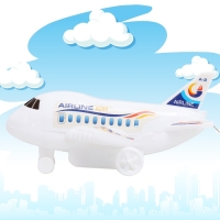 Самолет &laquo;Лайнер&raquo;, на дистанционном управлении, работает от батареек, цвет белый