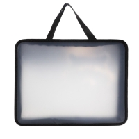 Папка с ручками А4, 330 х 260 х 75 мм, пластиковая, ручки-тесьма, Calligrata "Енот" Папка с ручками А4, 330 х 260 х 75 мм, пластиковая, ручки-тесьма, Calligrata "Енот"