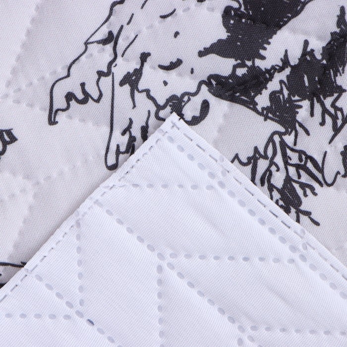 Покрывало "Этель" 2 сп Winter forest, 180х210 см, микрофибра