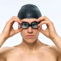 Очки для плавания зеркальные Underwater, черные Очки для плавания зеркальные Underwater, черные