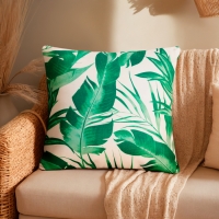 Наволочка декоративная Этель &laquo;Tropics&raquo;, 40х40 см, 100 п/э, велюр