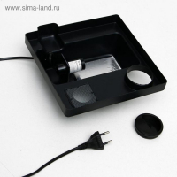 Террариум колонна 16 литров, 20 х 20 х 40 см, черный Террариум колонна 16 литров, 20 х 20 х 40 см, черный