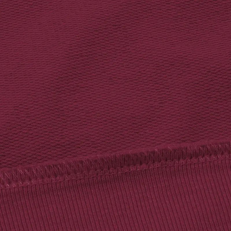 Толстовка с капюшоном унисекс Hoodie, бордовая, размер XS