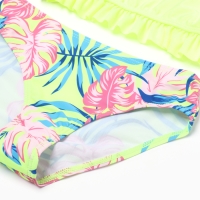 Купальник раздельный для девочек, цвет салатовый, рост 98-104 см Купальник раздельный для девочек, цвет салатовый, рост 98-104 см