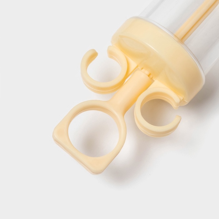 Шприц кондитерский Доляна «Cластёна», 8 насадок, 17×5×5 см, цвет МИКС Шприц кондитерский Доляна «Cластёна», 8 насадок, 17×5×5 см, цвет МИКС