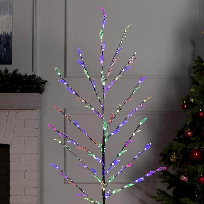 Светодиодный куст &laquo;Лепестки&raquo; 1.5 м, 84 LED, мигание, 220 В, свечение мульти (RG/RB)