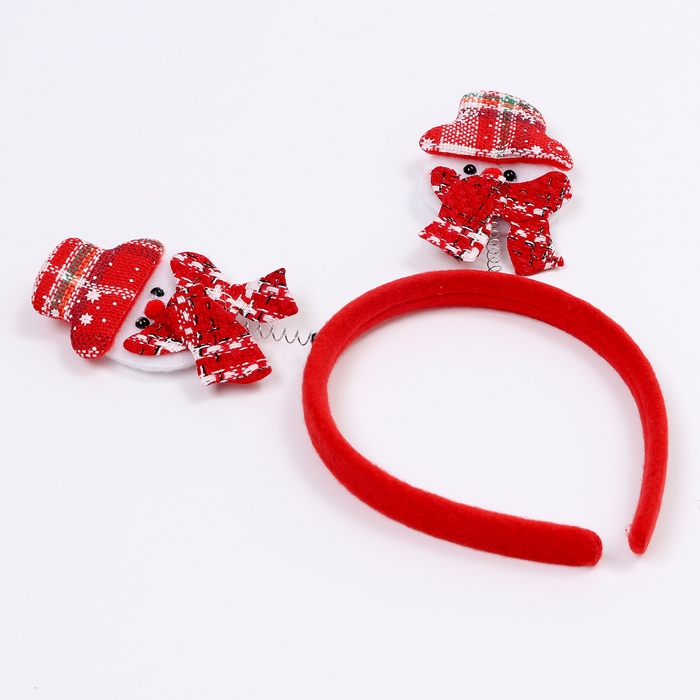 Новый год! Карнавальный ободок &laquo;Снеговик&raquo;