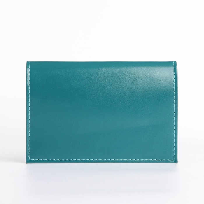 Обложка для паспорта, цвет бирюзовый