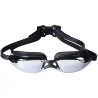 Очки для плавания зеркальные Underwater, черные Очки для плавания зеркальные Underwater, черные