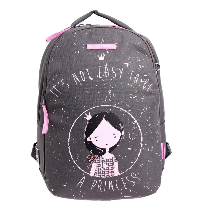 Рюкзак школьный Bruno Visconti Рюкзак школьный Bruno Visconti "YOUNG PRINCESS", 42 х 31 х 14 см, эргономичная спинка, пенал в подарок