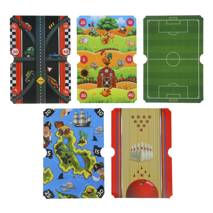 Настольный бильярд «6 в 1: бильярд, стикбол, стикбоулинг, стик гольф, фингербол», от 2 игроков, 5+ Настольный бильярд «6 в 1: бильярд, стикбол, стикбоулинг, стик гольф, фингербол», от 2 игроков, 5+