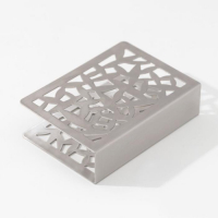 Салфетница из нержавеющей стали &laquo;Витрина&raquo;, 12,5&times;3,2&times;8,5 см