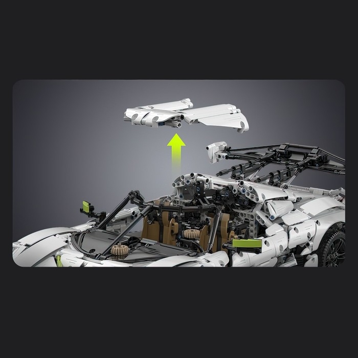 Конструктор Техно &laquo;Спорткар&raquo;, 4346 деталей, масштаб 1:8