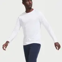 Футболка с длинным рукавом Sporty LSL Men неоново-зеленая, размер 3XL