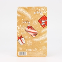 Брелок новогодний, для ключей, новогодний, парный &laquo;Чудес в новом году&raquo; набор 2 шт