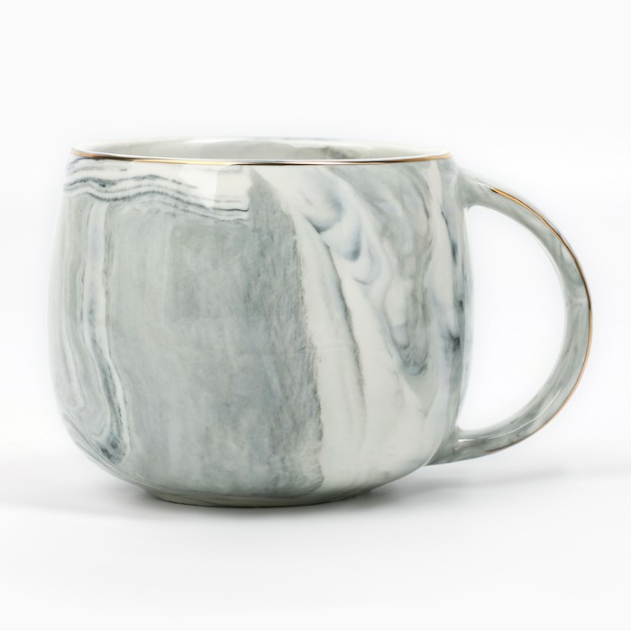 Кружка керамическая «Бабушка, ты в моём сердце», 350 мл, цвет серый Кружка керамическая «Бабушка, ты в моём сердце», 350 мл, цвет серый