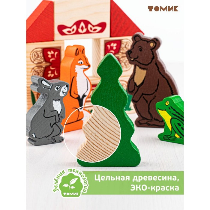 Конструктор &laquo;Сказки. Теремок&raquo;, 17 элементов