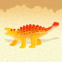 Набор животных «Мир динозавров», 6 фигурок, карта Набор животных «Мир динозавров», 6 фигурок, карта