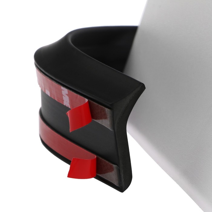 Спойлер для автомобиля, 3,5×150 см, универсальный, черный Спойлер для автомобиля, 3,5×150 см, универсальный, черный