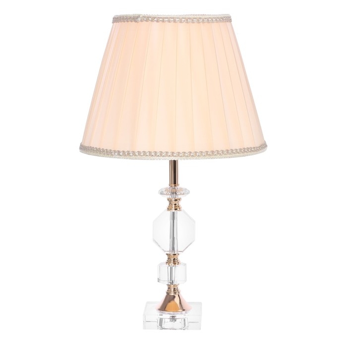 Настольная лампа "Жаклин" Е27 40Вт золото 30х30х49 см RISALUX