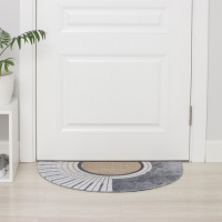 Коврик придверный грязезащитный Доляна «Ра», 45×75 см, цвет серый Коврик придверный грязезащитный Доляна «Ра», 45×75 см, цвет серый