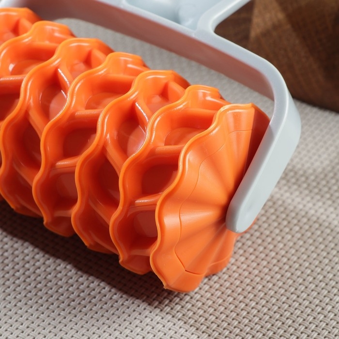 Валик для накатки теста фактурный Доляна &laquo;Сетка&raquo;,17&times;9&times;5 см