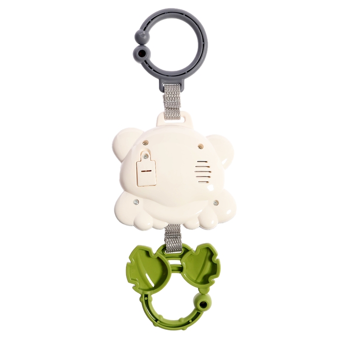 Музыкальная подвеска &laquo;Весёлые зверята: Панда&raquo;, ручка для крепления, звук