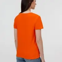 Футболка E190 женская оранжевая, размер M
