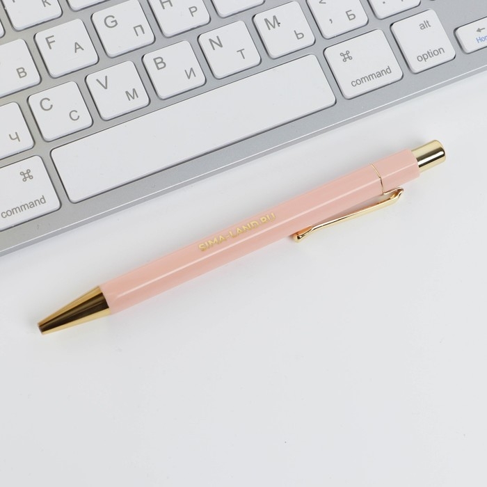 Ручка шариковая синяя паста 0.7 мм «Самой нежной» пластик с тиснением на корпусе Ручка шариковая синяя паста 0.7 мм «Самой нежной» пластик с тиснением на корпусе