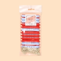 Бигуди «Коклюшки», d = 1 см, 9 см, 12 шт, цвет МИКС Бигуди «Коклюшки», d = 1 см, 9 см, 12 шт, цвет МИКС