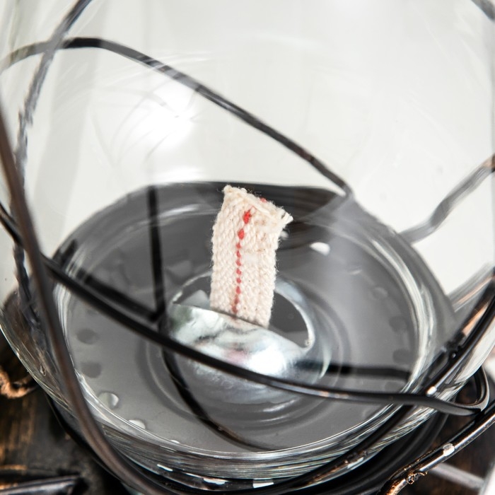 Керосиновая лампа декоративная 14х14х30 см RISALUX Керосиновая лампа декоративная 14х14х30 см RISALUX