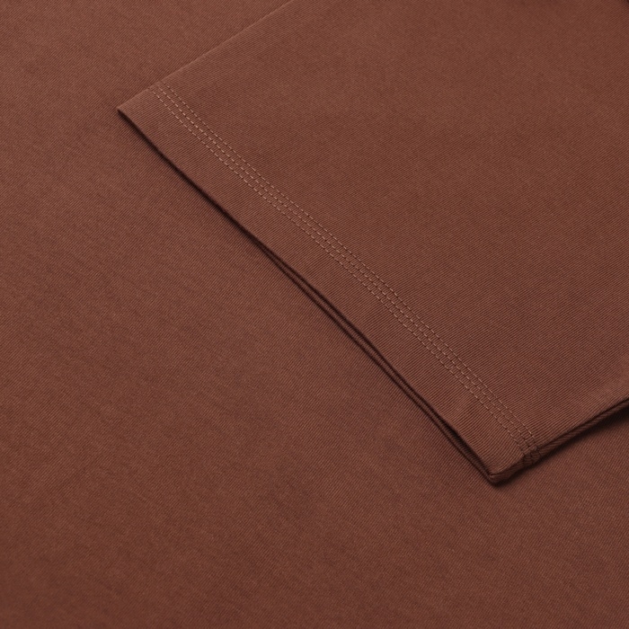 Футболка мужская MINAKU, цвет коричневый, размер 42-44