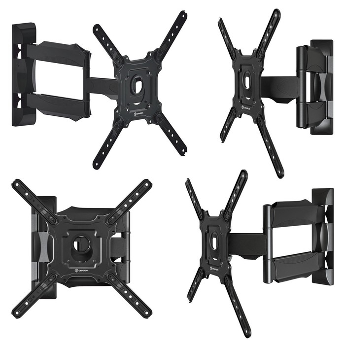 Кронштейн ONKRON M4, для ТВ, наклонно-поворотный, 32 Кронштейн ONKRON M4, для ТВ, наклонно-поворотный, 32"-65", 55-500 мм от стены, черный