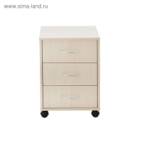 Тумба выкатная, 420х400х585, Венге светлый