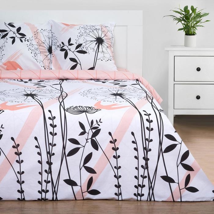 Постельное белье Этель Дуэт &laquo;Одуванчик&raquo; (вид 2) 143*215 см - 2 шт, 240*220 см, 70*70 см - 2 шт