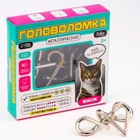 Головоломка металлическая "Бася" Головоломка металлическая "Бася"
